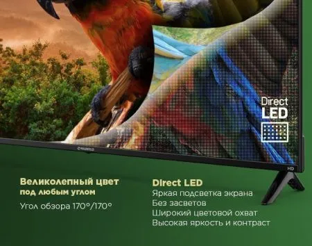 24" Телевизор MAUNFELD MLT24H01, HD 24" Телевизор MAUNFELD MLT24H01, HD