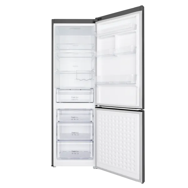 Холодильник-морозильник MAUNFELD MFF195NF Темная нержавеющая сталь