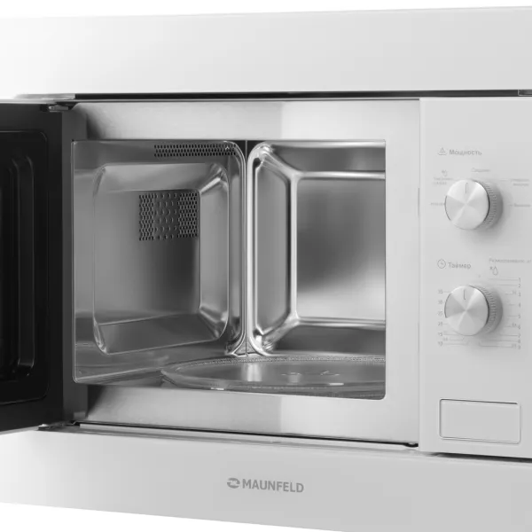 Микроволновая печь встраиваемая MAUNFELD MBMO.20.1PG Белый Микроволновая печь встраиваемая MAUNFELD MBMO.20.1PG Белый