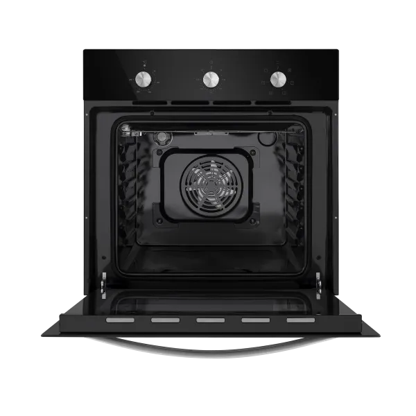 Шкаф духовой электрический MAUNFELD EOEС.586 Черный / Нерж.сталь фурнитура