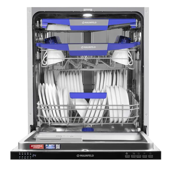 Посудомоечная машина с функцией Aqua Stop MAUNFELD MLP60230 Light Beam Белый