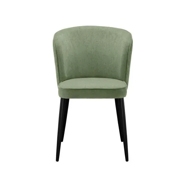 Стул DikLine 347 P10/L08 зеленый, ножки черные