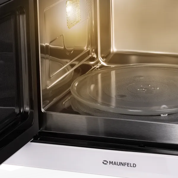 Микроволновая печь встраиваемая MAUNFELD MBMO925SG11 Белый Микроволновая печь встраиваемая MAUNFELD MBMO925SG11 Белый
