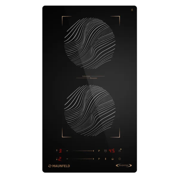 Индукционная варочная панель с объединением зон Bridge Induction MAUNFELD CVI292S2BF Черный