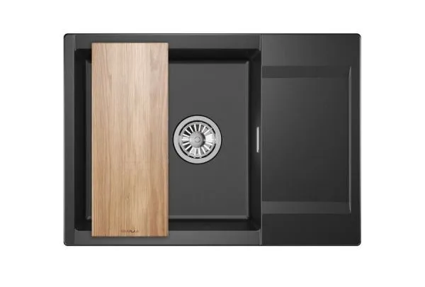 ES-7003, АЛЮМИНИУМ, кухонная мойка, кварц, ESTETICA