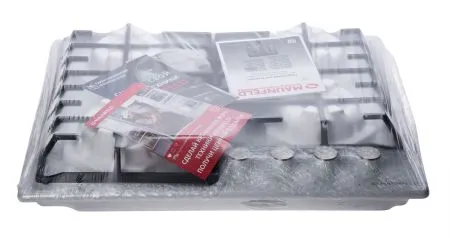 Газовая варочная панель MAUNFELD EGHS.64.3STS-ES/G Нержавеющая сталь