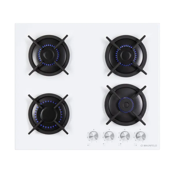 Газовая варочная панель MAUNFELD EGHG.64.1C Белый Газовая варочная панель MAUNFELD EGHG.64.1C Белый