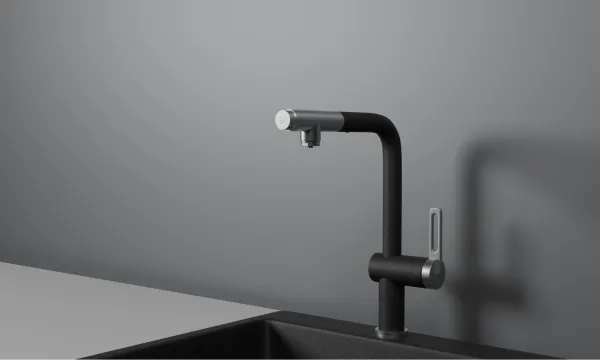 GR-8169, ЧЕРНЫЙ, СМЕСИТЕЛЬ КУХОННЫЙ С ВЫДВИЖНЫМ ИЗЛИВОМ GR-8169, ЧЕРНЫЙ, СМЕСИТЕЛЬ КУХОННЫЙ С ВЫДВИЖНЫМ ИЗЛИВОМ