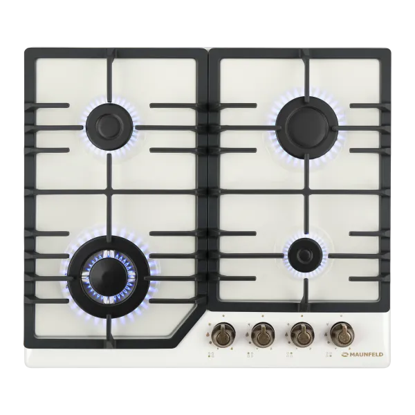 Газовая варочная панель MAUNFELD EGHE.64.43CBG.R/G Бежевый Газовая варочная панель MAUNFELD EGHE.64.43CBG.R/G Бежевый