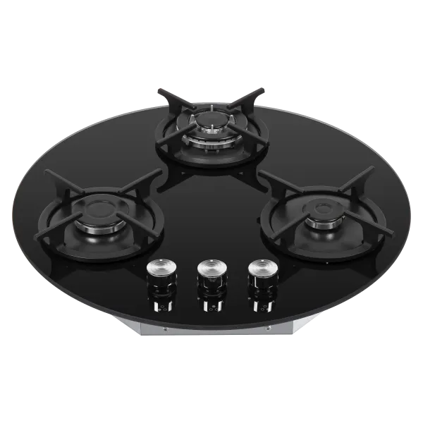 Газовая варочная панель MAUNFELD EGHG.43.23C Черный Газовая варочная панель MAUNFELD EGHG.43.23C Черный