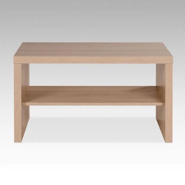 S00814 Энкель 82С журнальный cтол 82x50x45, дуб беленый