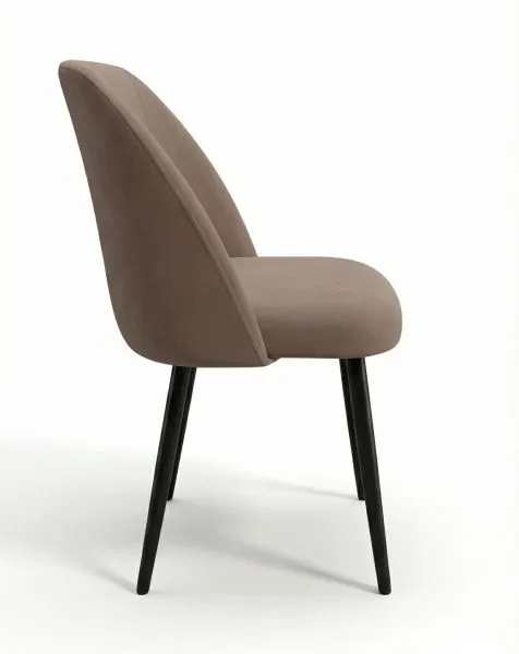 Стул DikLine 335 B5 LATTE, ножки черные