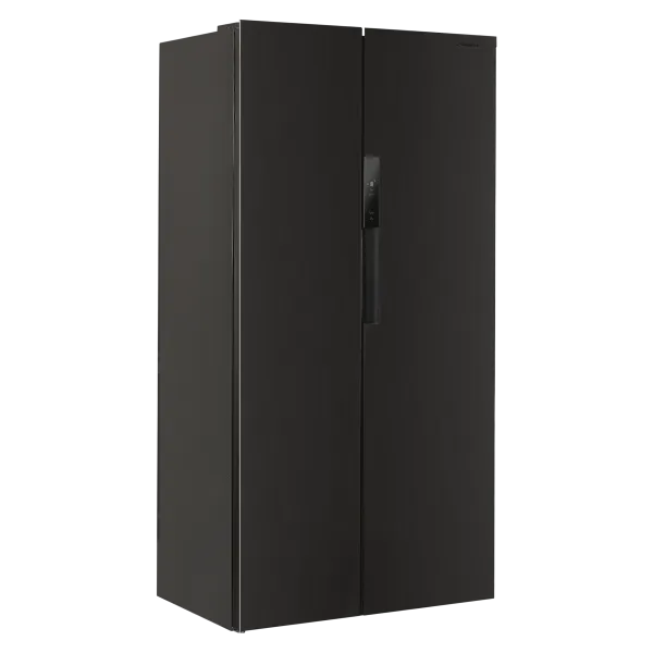 Холодильник с инвертором MAUNFELD MFF191NF Черная нержавеющая сталь