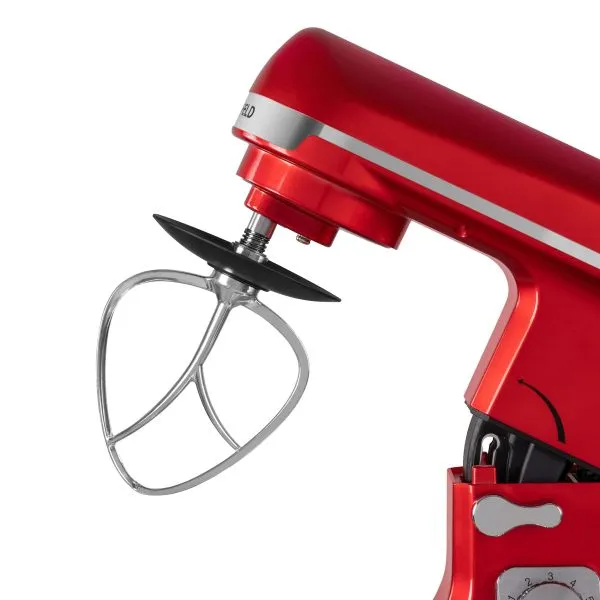 Миксер планетарный MAUNFELD MF-431CH Вишневый Миксер планетарный MAUNFELD MF-431CH Вишневый