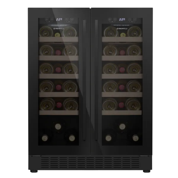 Винный шкаф MAUNFELD MBWC-112S40 Черный Винный шкаф MAUNFELD MBWC-112S40 Черный