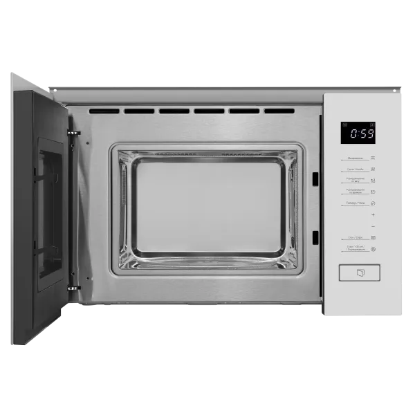 Микроволновая печь встраиваемая MAUNFELD MBMO820SG09 Белый Микроволновая печь встраиваемая MAUNFELD MBMO820SG09 Белый