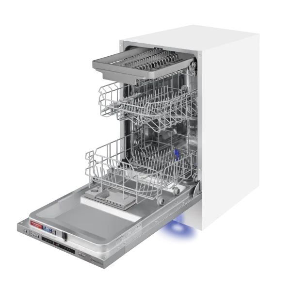 Посудомоечная машина с Aqua Stop MAUNFELD MLP45130 Light Beam Белый Посудомоечная машина с Aqua Stop MAUNFELD MLP45130 Light Beam Белый