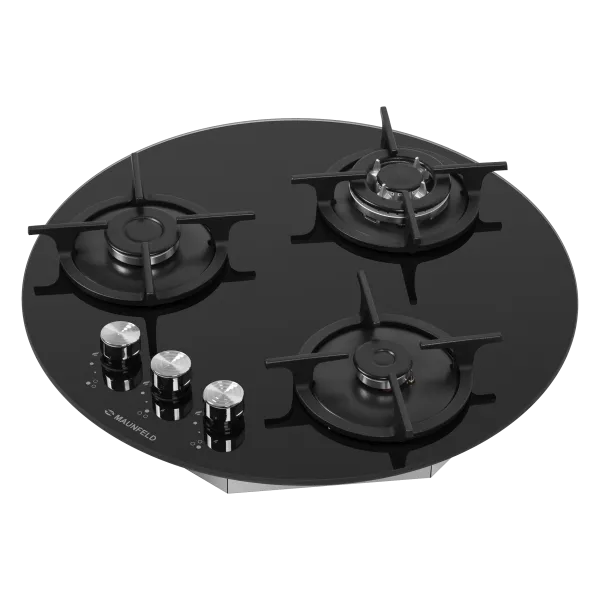 Газовая варочная панель MAUNFELD EGHG.43.23C Черный Газовая варочная панель MAUNFELD EGHG.43.23C Черный