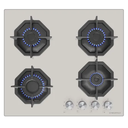 Газовая варочная панель MAUNFELD EGHG.64.2C Бежевый