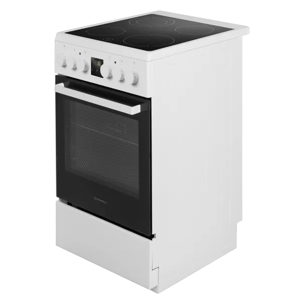 Электрическая стеклокерамическая плита MAUNFELD MEC57CW08TD Белый Электрическая стеклокерамическая плита MAUNFELD MEC57CW08TD Белый