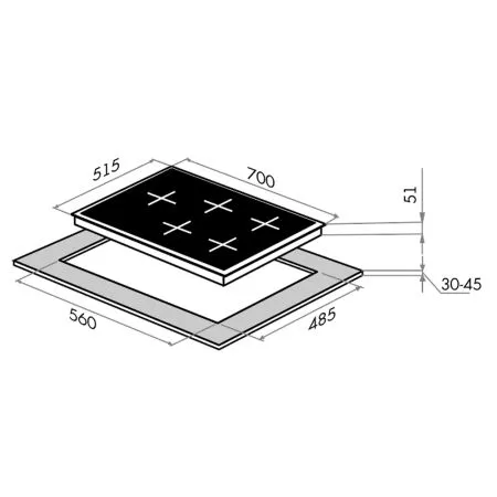 Газовая варочная панель MAUNFELD EGHE.75.33CBG2.R\G Бежевый Газовая варочная панель MAUNFELD EGHE.75.33CBG2.R\G Бежевый