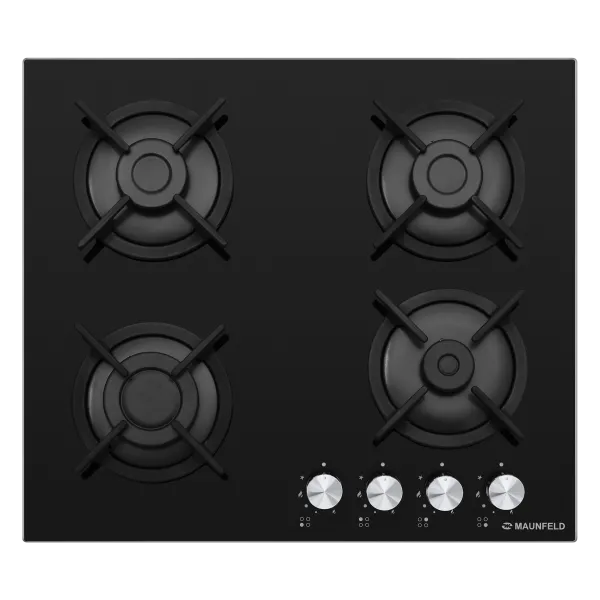 Газовая варочная панель MAUNFELD EGHG.64.1C Черный Газовая варочная панель MAUNFELD EGHG.64.1C Черный