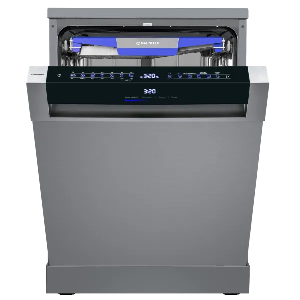 Посудомоечная машина c инвертором и авто-открыванием MAUNFELD MWF60331S Inverter Нержавеющая сталь