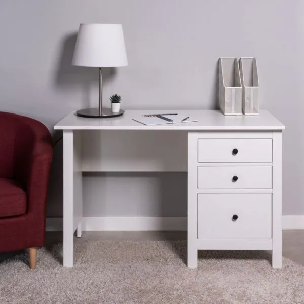 2.08.06.160.1 САГА стол письменный 120х56 белый 2.08.06.160.1 САГА стол письменный 120х56 белый