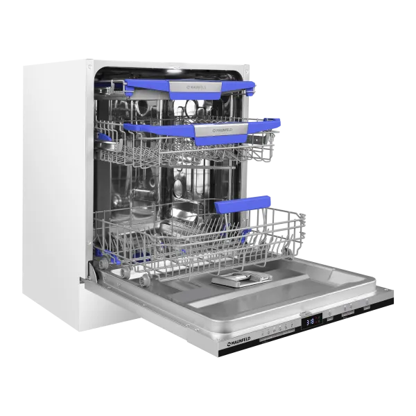 Посудомоечная машина с авто-открыванием MAUNFELD MLP60230 Light Beam Inverter Wi-Fi Нержавеющая сталь Посудомоечная машина с авто-открыванием MAUNFELD MLP60230 Light Beam Inverter Wi-Fi Нержавеющая сталь