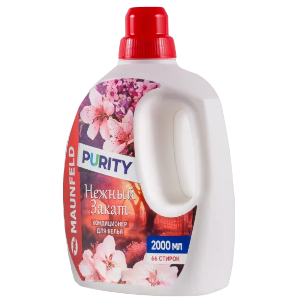 Кондиционер-ополаскиватель для белья Maunfeld Purity Нежный закат 2000мл MFS2000GS Кондиционер-ополаскиватель для белья Maunfeld Purity Нежный закат 2000мл MFS2000GS