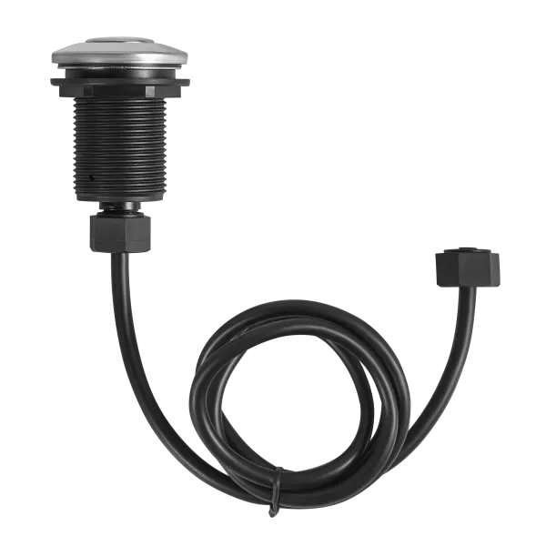 Пневмокнопка для измельчителя пищевых отходов с установочным комплектом MAUNFELD MPB01 Черный Пневмокнопка для измельчителя пищевых отходов с установочным комплектом MAUNFELD MPB01 Черный