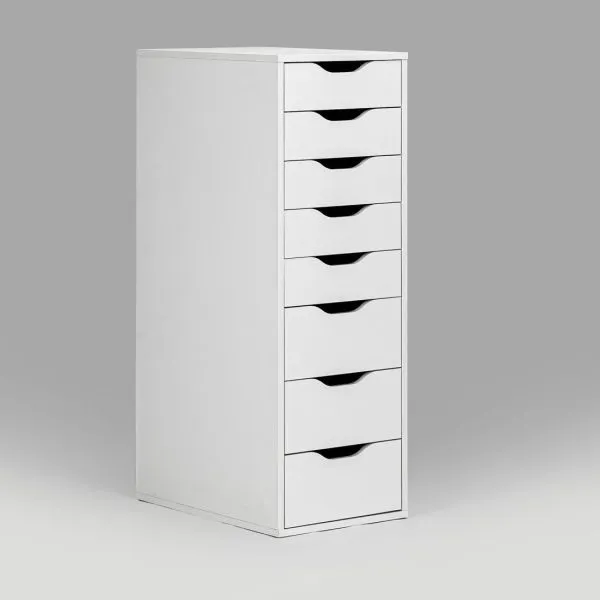 S00395 Ингар 8 комод 36x102x53, белый