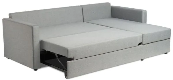 Диван трехместный с угловой секцией Вало КП Malmo 90 (grey) SA