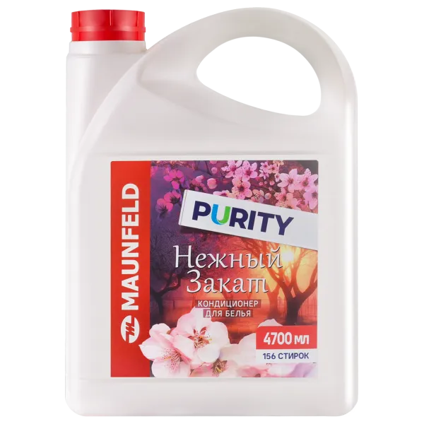 Кондиционер-ополаскиватель для белья Maunfeld Purity Нежный закат 4700мл MFS4700GS Кондиционер-ополаскиватель для белья Maunfeld Purity Нежный закат 4700мл MFS4700GS