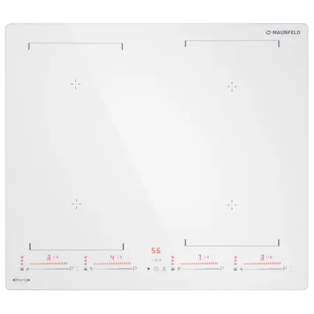 Индукционная варочная панель MAUNFELD CVI604SBEX Inverter Белый