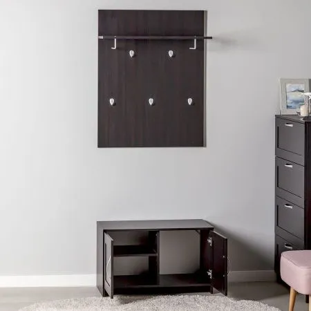 Тумба СИРИУС двухдверная низкая, цвет Дуб Венге