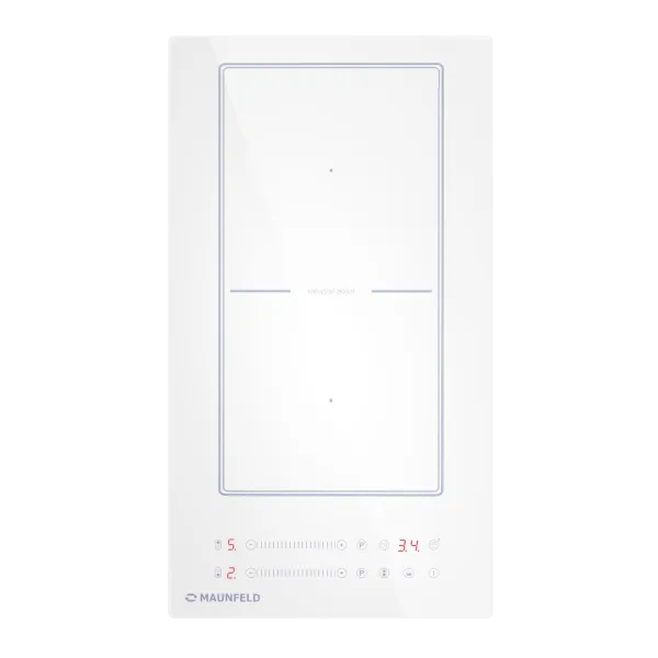 Индукционная варочная панель с объединением зон Bridge Induction MAUNFELD CVI292SWH Белый