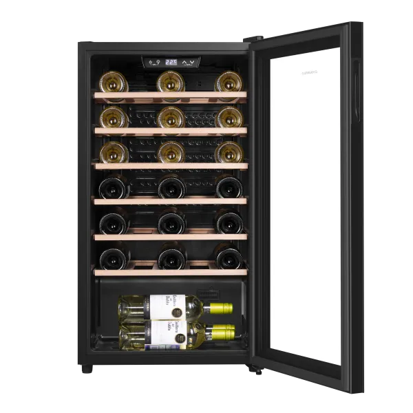 Винный шкаф MAUNFELD MFWC-85S34 Черный Винный шкаф MAUNFELD MFWC-85S34 Черный