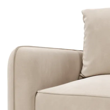 ПОРТЛЕНД Диван прямой светло-бежевый