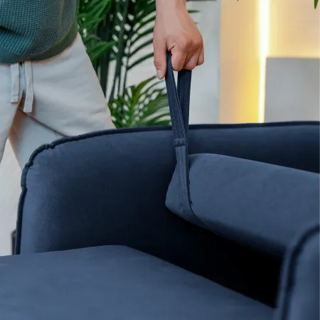 ПОРТЛЕНД Кресло-кровать синее ПОРТЛЕНД Кресло-кровать синее