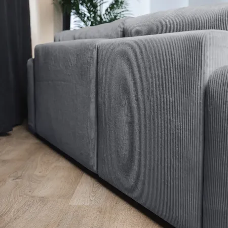 ДОЛГОЖДАННЫЙ ОТПУСК Диван угловой, серый