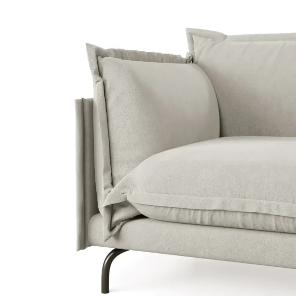 Облако комфорта Диван прямой, галечный серый