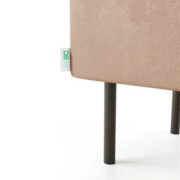 Маленькая радость Пуф прямоугольный на ножках, розовый Маленькая радость Пуф прямоугольный на ножках, розовый