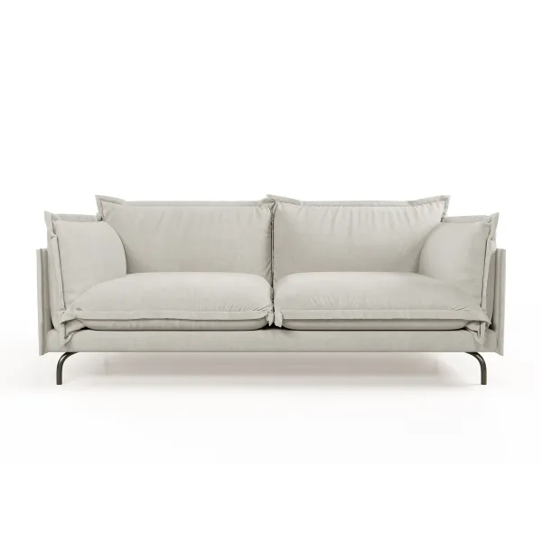 Облако комфорта Диван прямой, галечный серый