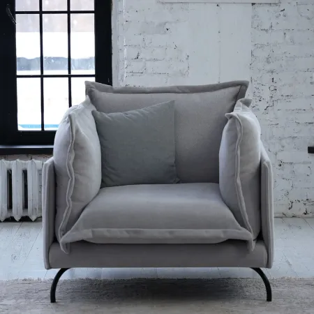 Облако комфорта Кресло, галечный серый Облако комфорта Кресло, галечный серый