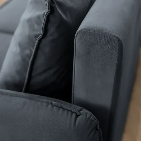 ПОРТЛЕНД МИНИ Диван прямой серый