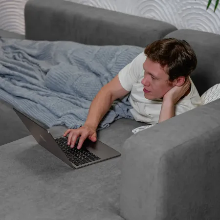 НОВЫЕ ЭМОЦИИ Диван угловой, серый