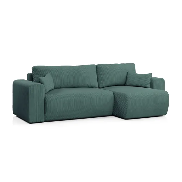 ДОЛГОЖДАННЫЙ ОТПУСК Диван угловой, изумрудный