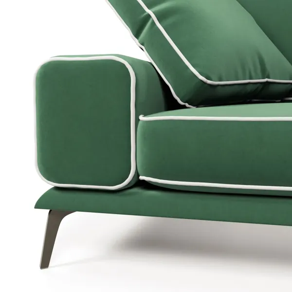 Солнечное побережье Диван прямой, зеленый Солнечное побережье Диван прямой, зеленый