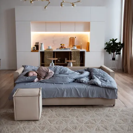 РИМИНИ Диван прямой бежевый